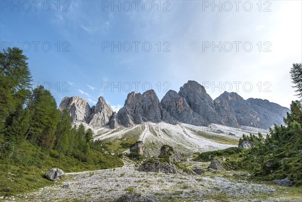 Hiking trail to the Geisler Alm