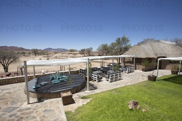 Lapa and pool seating area