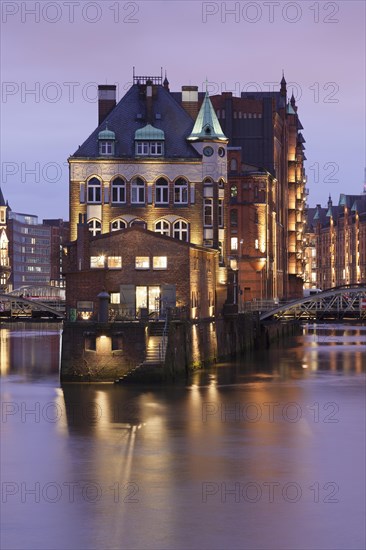 Moated castle