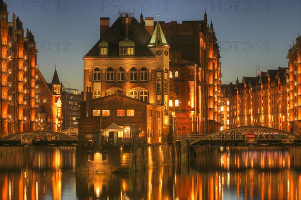 Wasserschlosschen at dusk