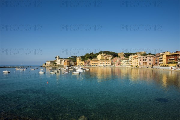 Townscape with harbour in Baia del Silenzio