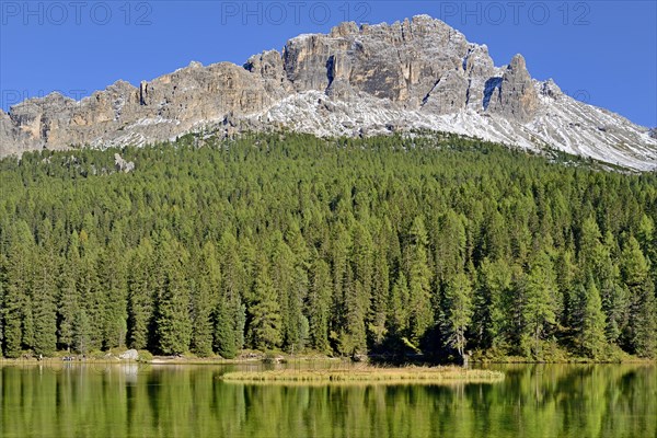 View over Lake Misurina