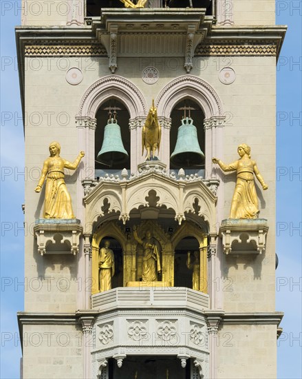 Bell tower of cathedral