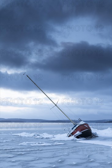 Frozen Sailboat