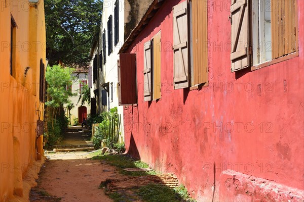 Colonial building on slave island