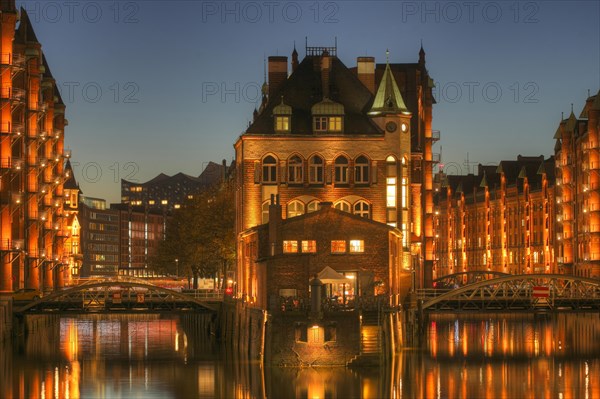 Wasserschlosschen at dusk