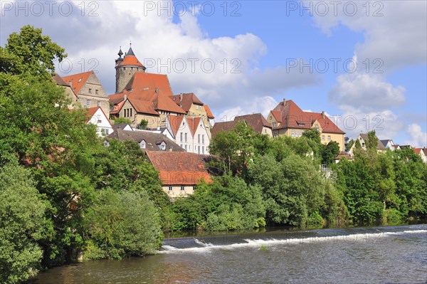 Cityscape of Besigheim an der Enz with Schochenturm