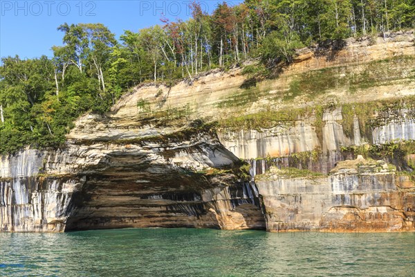 Sandstone cliffs
