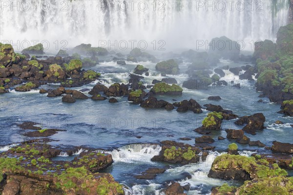 View of the Iguazu Falls from the Brazilian side