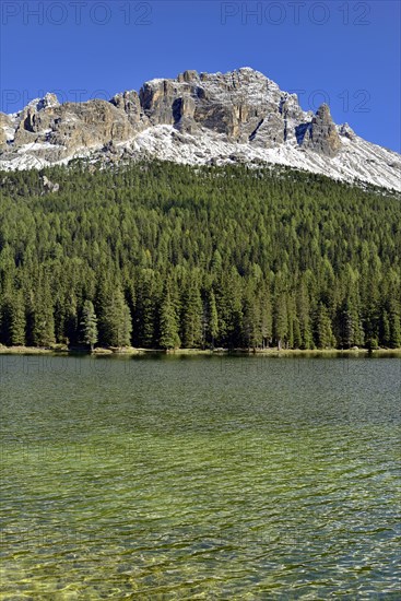 View over Lake Misurina
