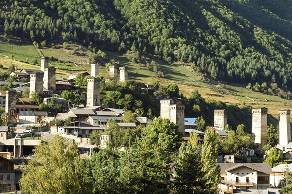 Traditional Svanetian towers