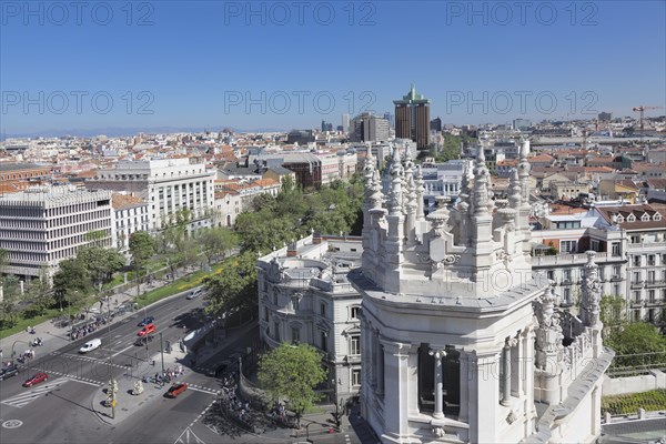 View from the Palacio de Comunicaciones