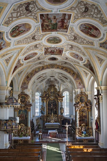 Interior of Parish Church of St. Andrew