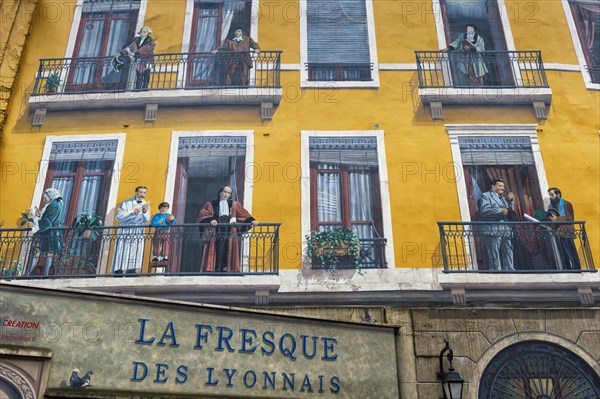 La Fresque des Lyonnais, Lyon