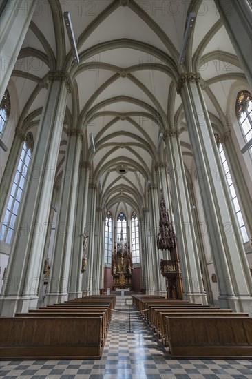 Church nave and chancel