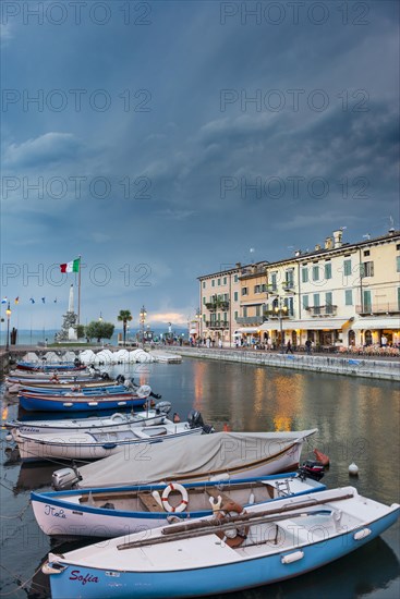 Harbour with fishing boats