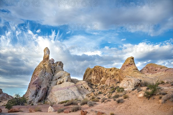 Orange-red rock formations