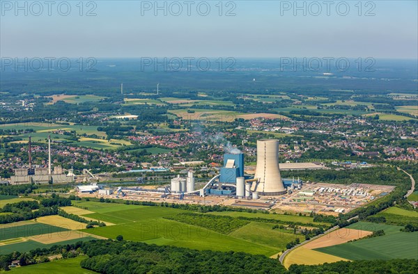 Power plant Datteln 4 under construction