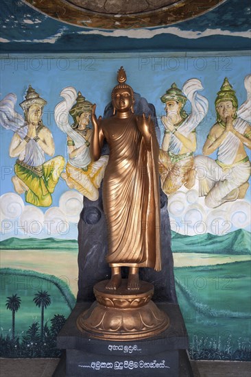 Bronze Buddha statue