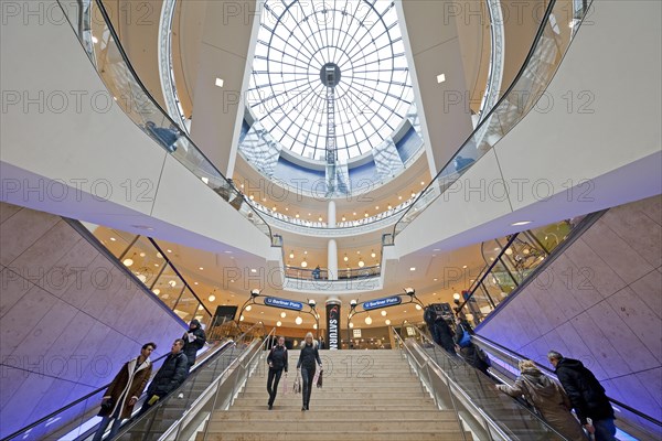 Stairway to shopping center Limbecker Platz