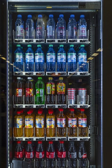 Beverage machine at the main station