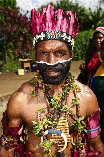 The highland tribes presenting themselves at the annual Sing Sing of Goroka