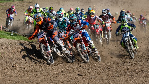 Motocross riders