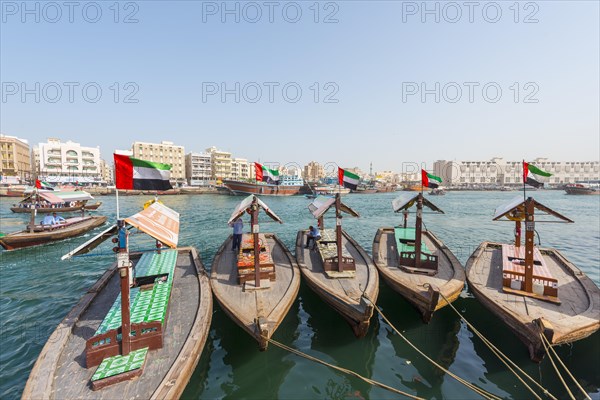Small traditional ships on the Creek