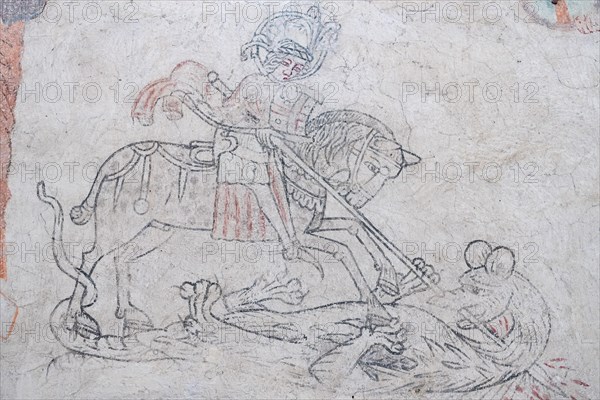 St. George with the Dragon