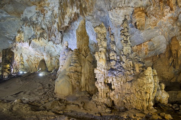 Stalactites and stalagmites