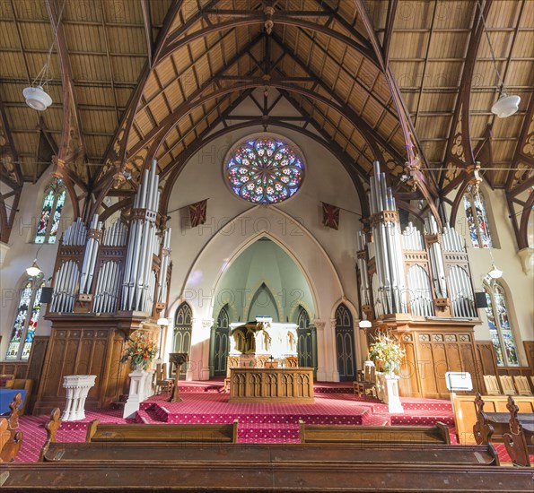 Interior view