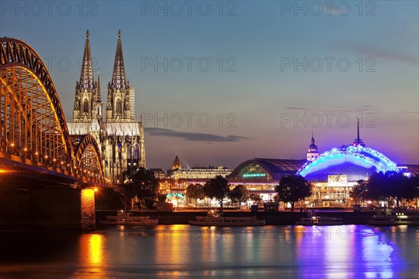 Urban Landscape with Rhine