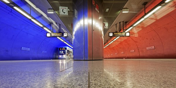 Subway station stop Bochumer Verein