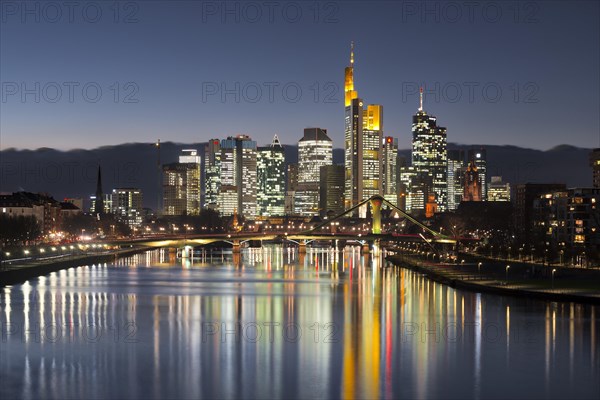 Skyline at dusk