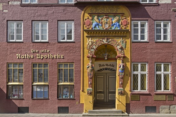 Portal of Old pharmacy
