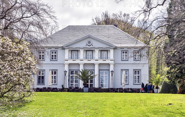 Classicist castle in the spa garden