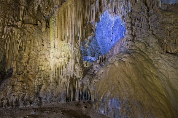 Stalactites and stalagmites
