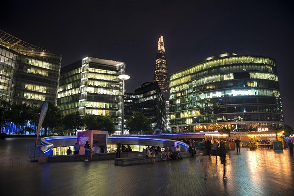 Waterfront at night