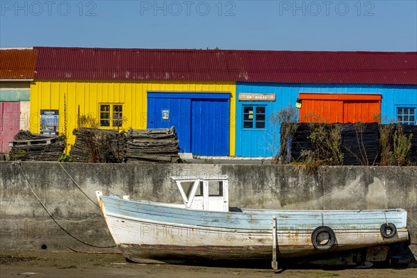 The oyster huts of Saint-Trojan-les-Bains some are artists' galleries