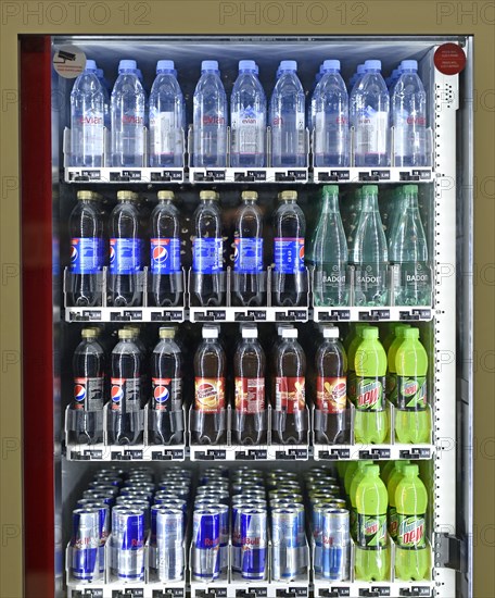 Drinks in plastic bottles