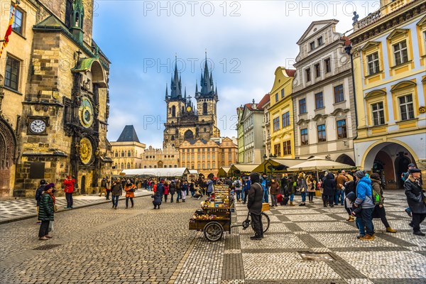 Astronomical clock on Old Town Hall