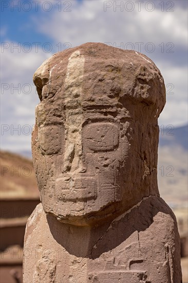 Monolith in Kalsasaya Temple