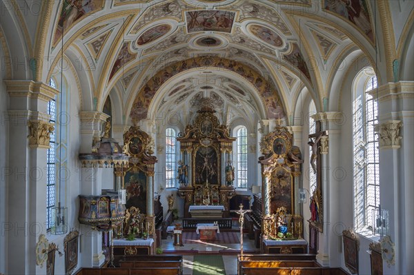 Interior of Parish Church of St. Andrew