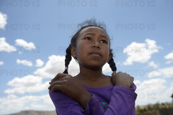 Serious girl