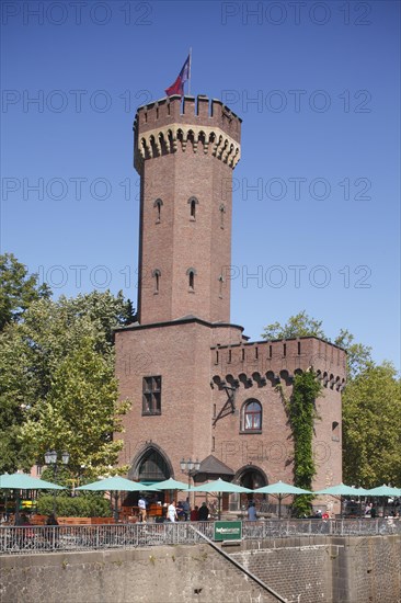 Malakoff Tower and Hafenterrasse cafe