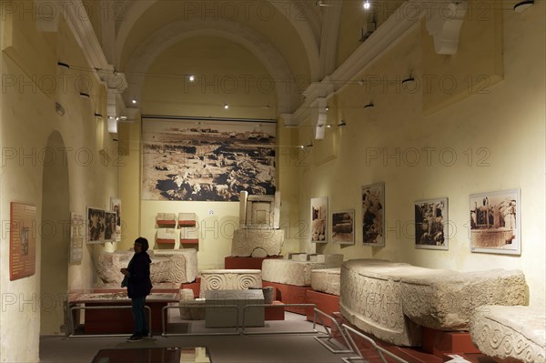 Hal-Tarxien Hall in the Archaeological Museum