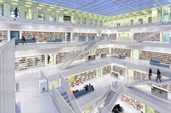 City library on Mailander Platz