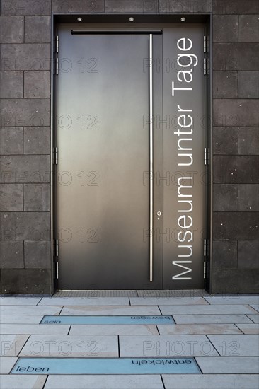 Entrance to underground museum