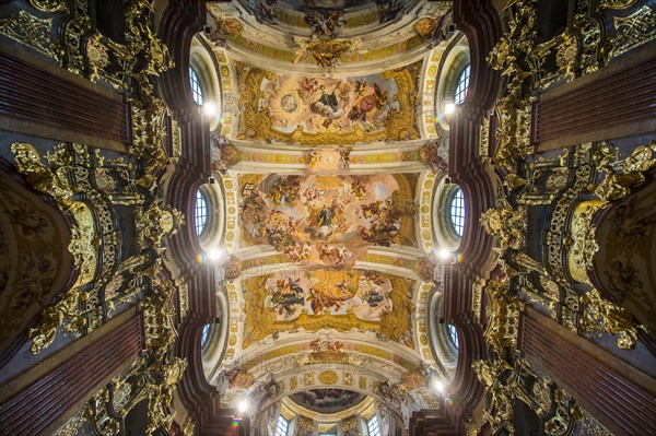 Painted ceiling