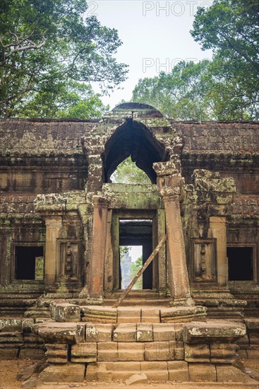 Temple ruin at the eastern entrance
